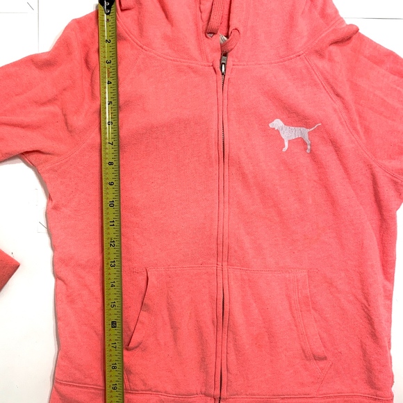 PINK Zip Up Logo Jacket - Picture 5 of 6